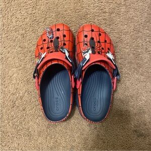 Size 8 Crocs Marvel x All-Terrain Clog Spider-Man